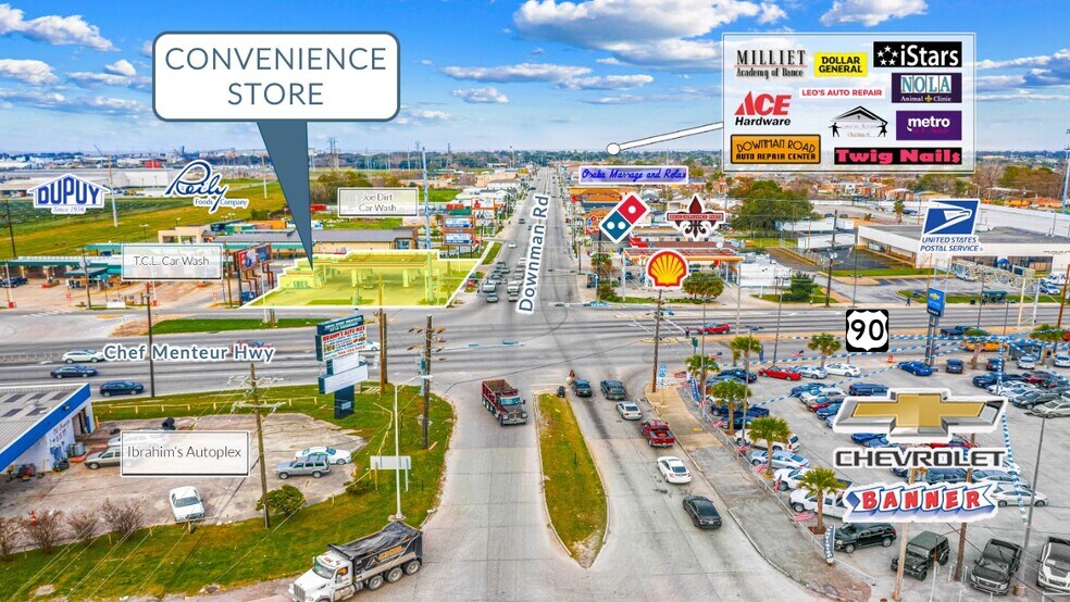 More Photos Of 5855 Chef Menteur Hwy, New Orleans Convenience Store For Sale