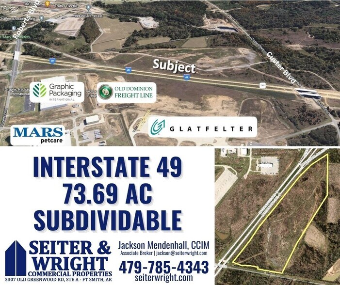 Primary Photo Of Interstate 49, Fort Smith Land For Sale
