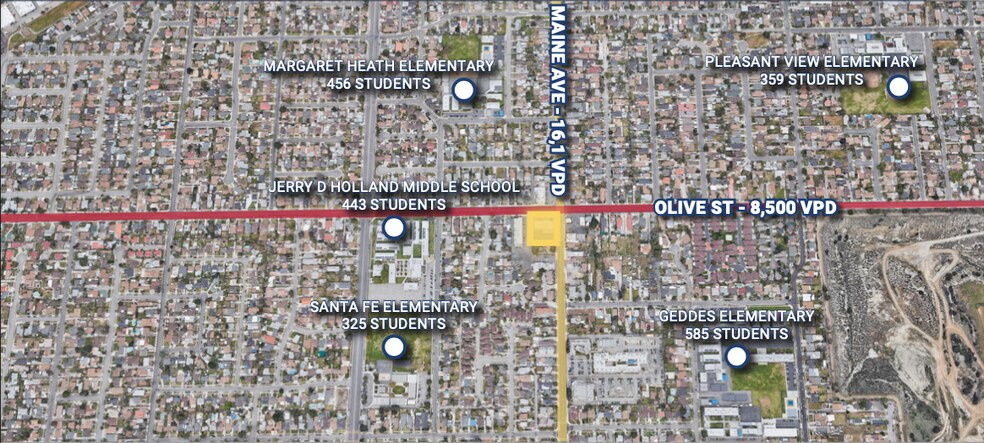 More Photos Of 4753 Maine Ave, Baldwin Park Freestanding For Lease