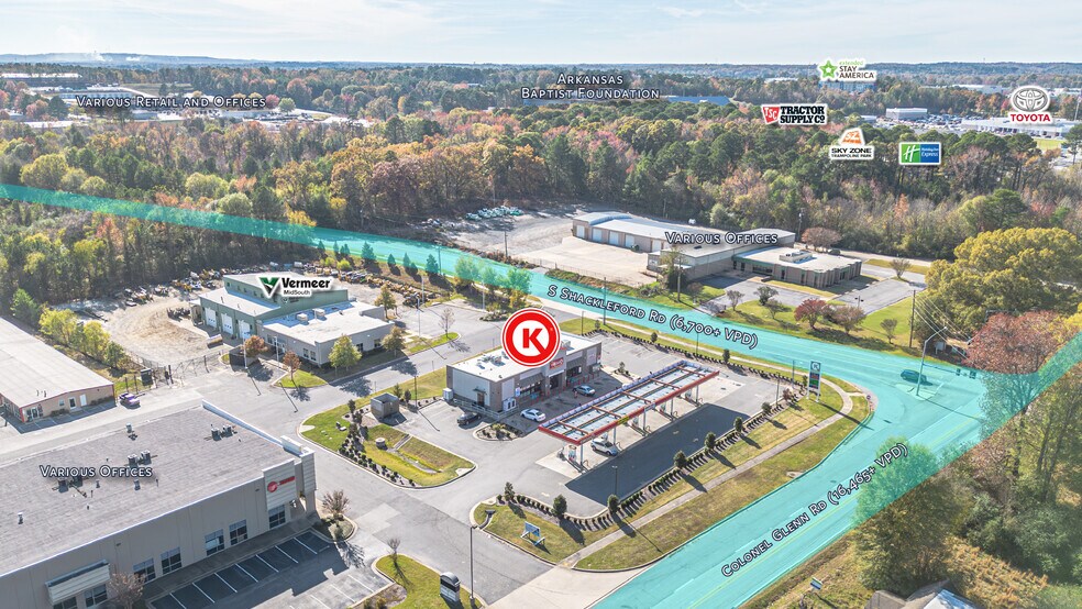 More Photos Of 4715 S Shackleford Rd, Little Rock Convenience Store For Sale