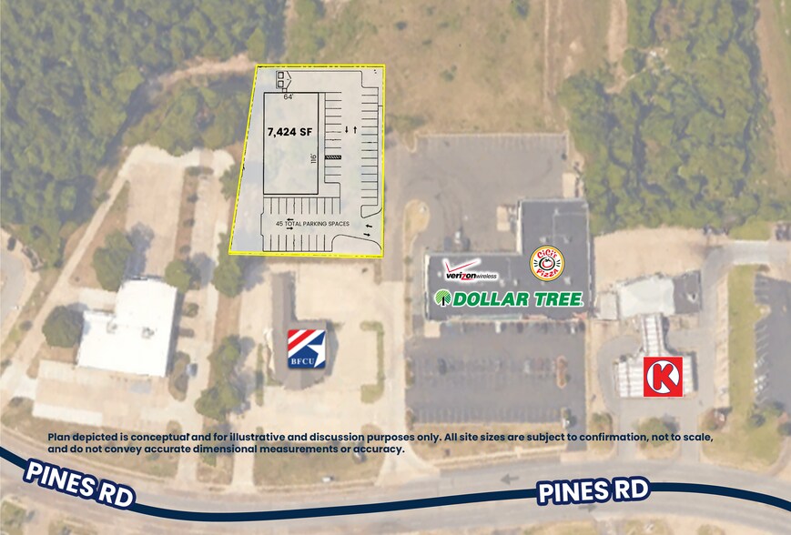 More Photos Of 0 Pines Rd & I-20, Shreveport Land For Sale