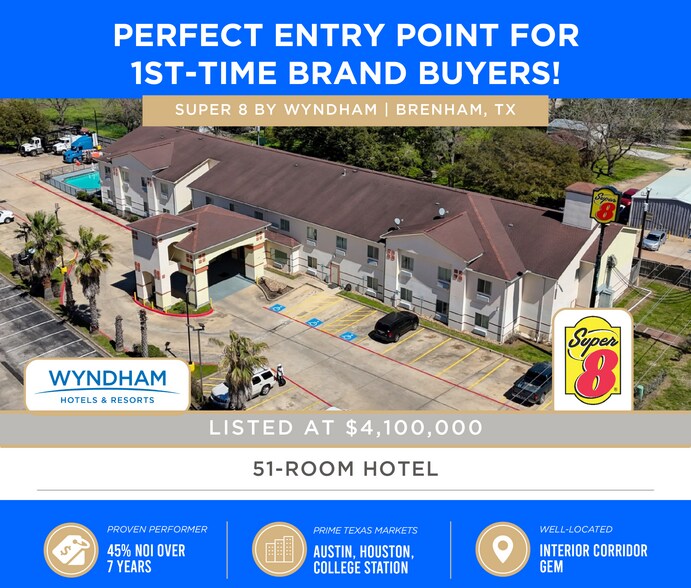 Primary Photo Of 2209 Highway 290 E, Brenham Hotel For Sale
