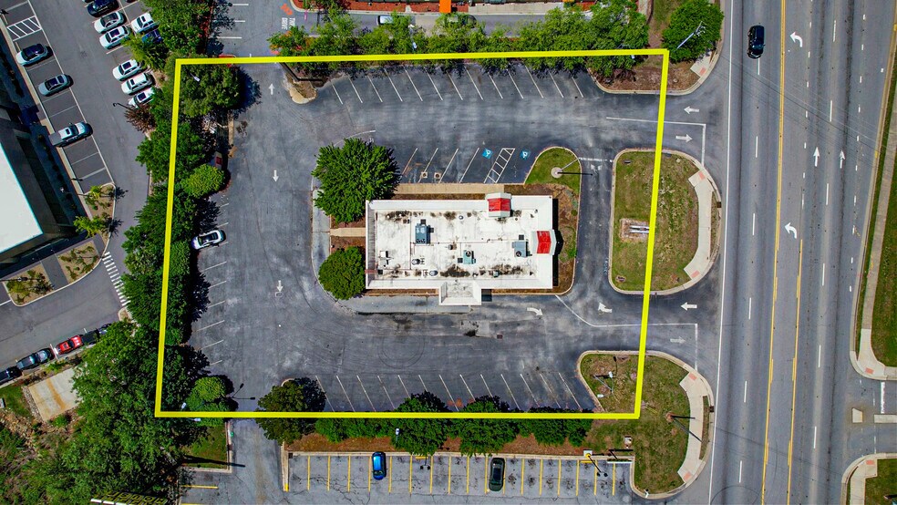 Primary Photo Of 375 Long Shoals Rd, Arden Fast Food For Sale