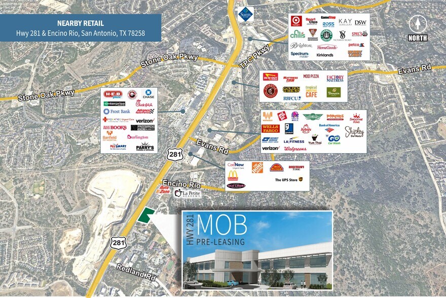 More Photos Of Highway 281 & Encino Rio, San Antonio Medical For Lease