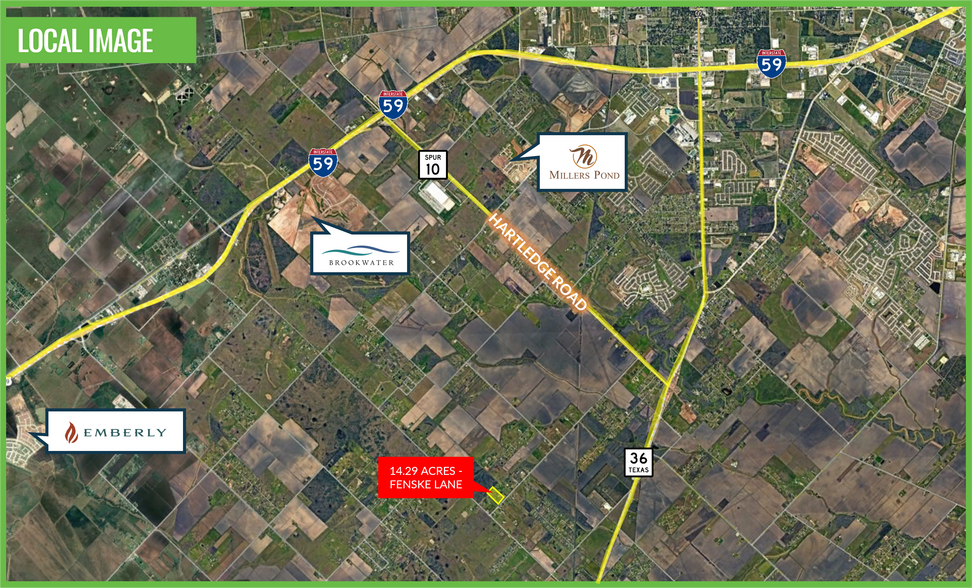 More Photos Of Fenske lane, Needville Land For Sale