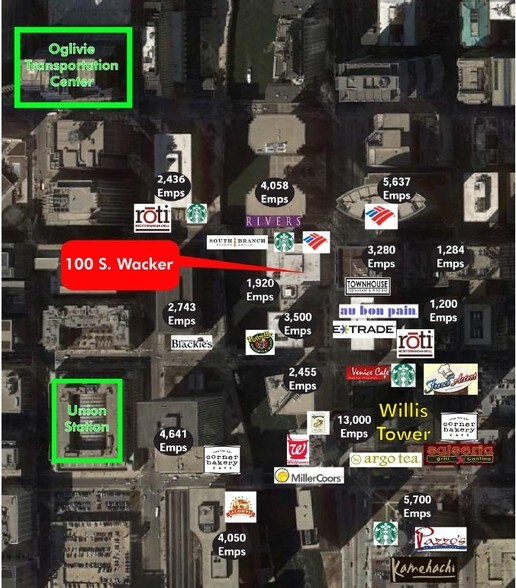 More Photos Of 100 S Wacker Dr, Chicago Office For Sale