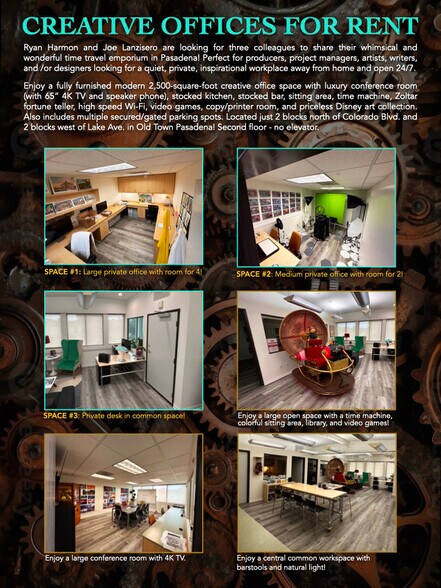 More Photos Of 739 E Walnut St, Pasadena Loft Creative Space For Lease