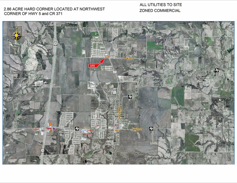 More Photos Of NWC State Highway 5 & CR 371, Anna Land For Sale