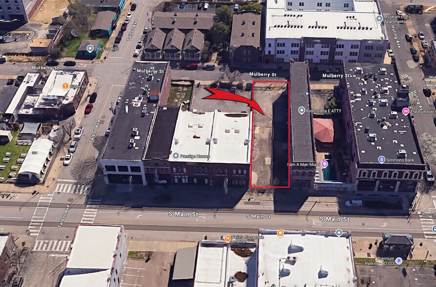 Primary Photo Of 386 S Main St, Memphis Land For Sale