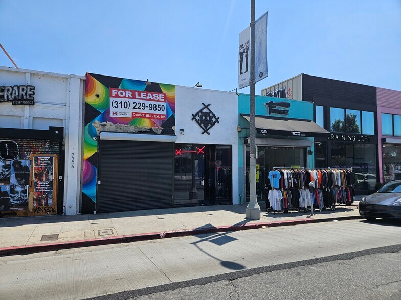 Primary Photo Of 7308-7310 Melrose Ave, Los Angeles Storefront For Lease