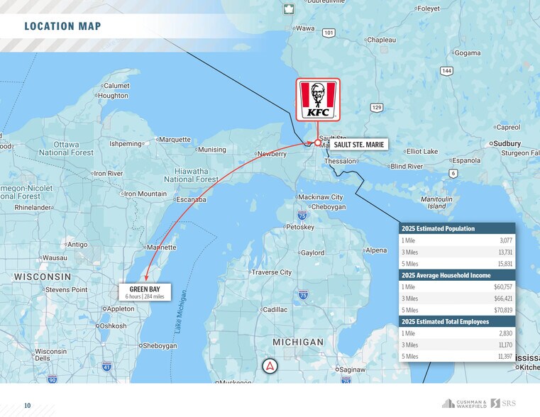 More Photos Of 2865 Interstate 75 Business Spur, Sault Sainte Marie Freestanding For Sale