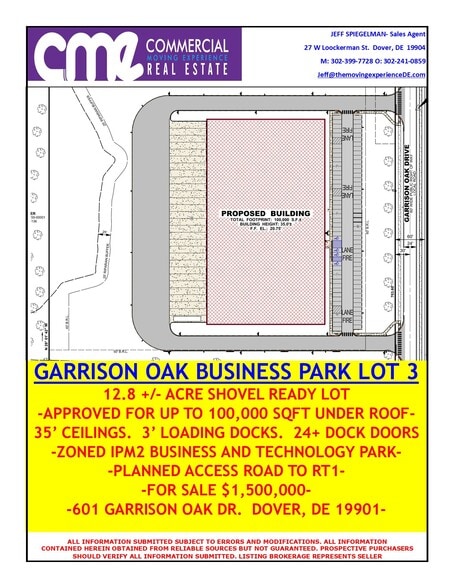 More Photos Of 601 Garrison Oak Dr, Dover Land For Sale