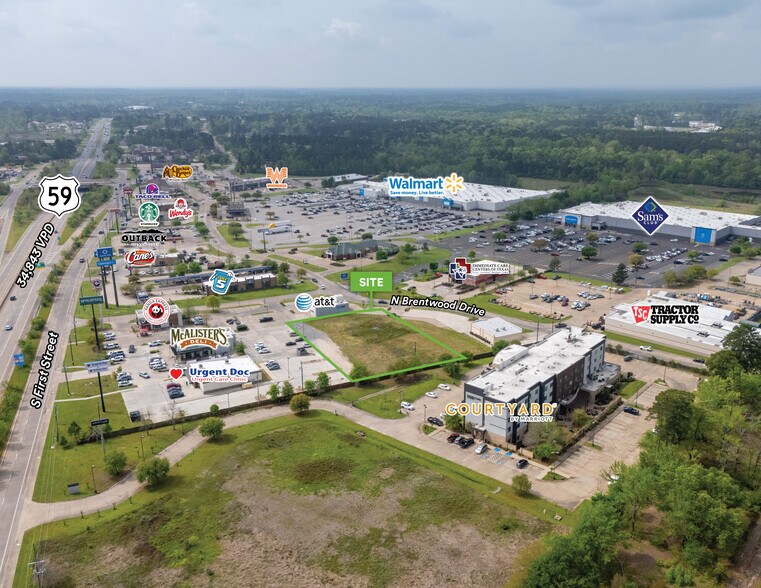 More Photos Of 510 & 514 N Brentwood Drive, Lufkin Land For Sale