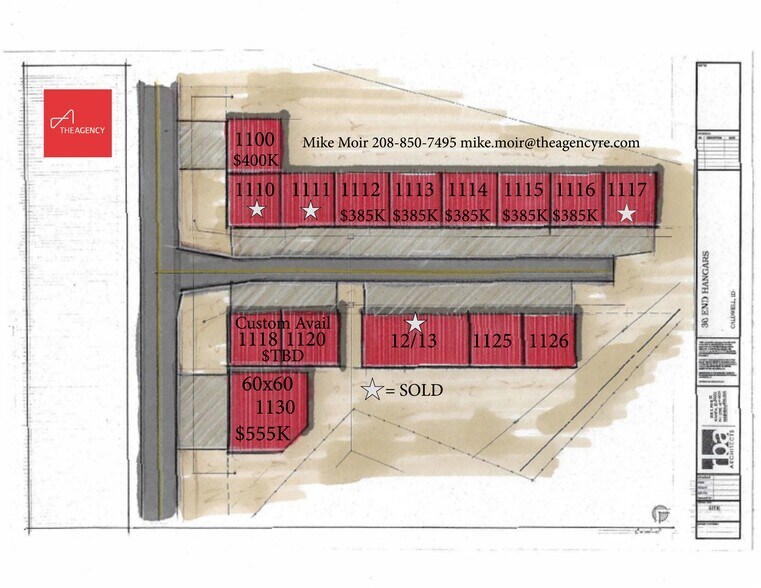 More Photos Of 5510-5515 Aviation Way, Caldwell Airplane Hangar For Sale