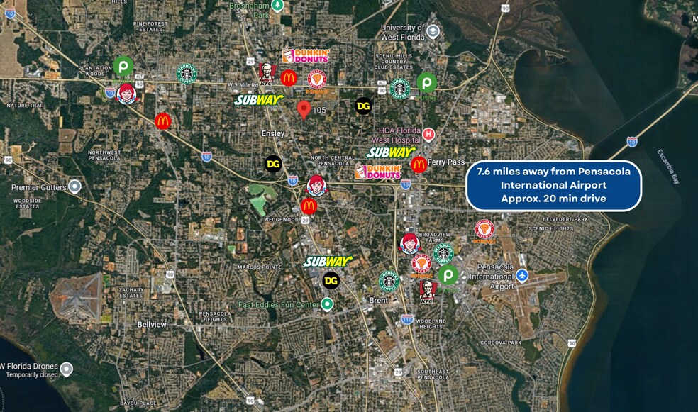 More Photos Of 105 Sabrina Dr, Pensacola Land For Sale