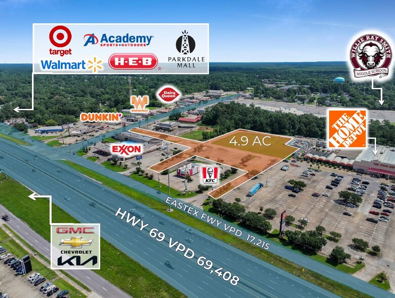 Primary Photo Of 3920 Eastex fwy, Beaumont Land For Sale
