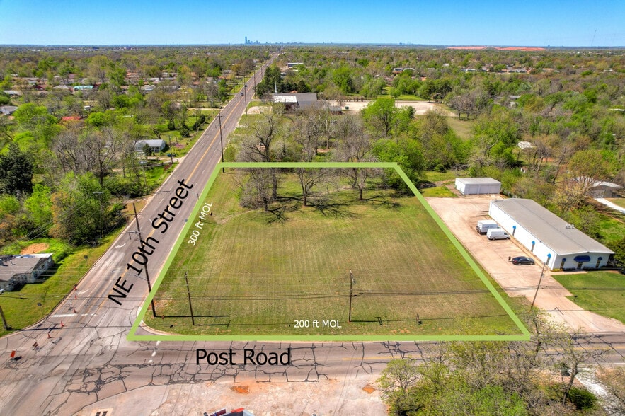 Primary Photo Of 1101-1107 Post rd, Midwest City Land For Sale