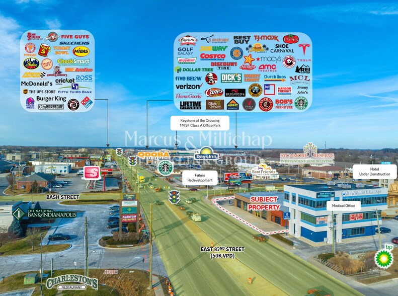 More Photos Of 6816 E 82nd St, Indianapolis Freestanding For Lease