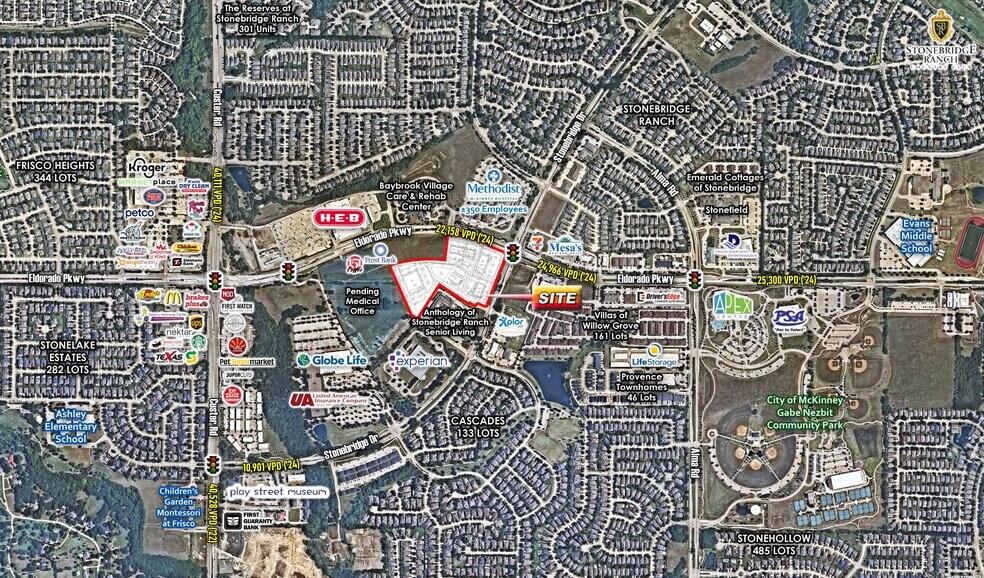 More Photos Of Stonebridge Dr & Eldorado Pky, McKinney Storefront For Lease