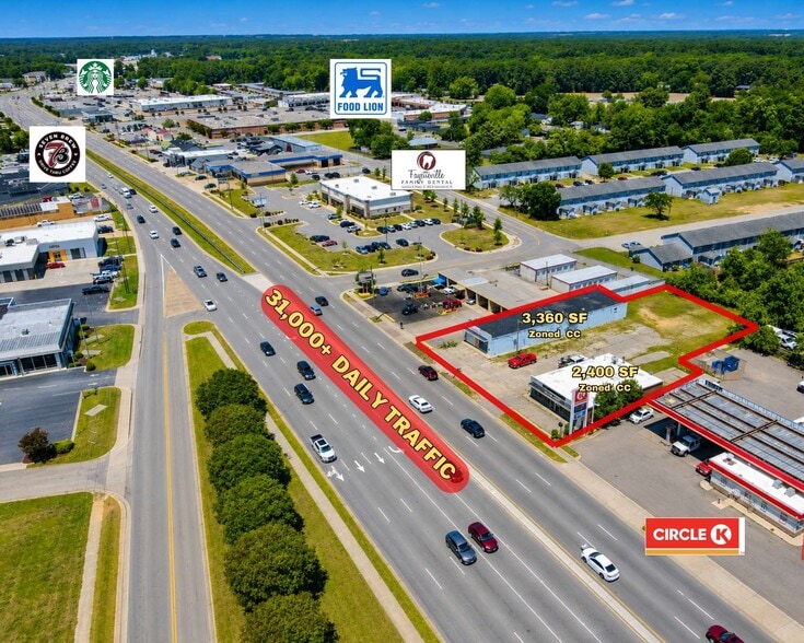 More Photos Of 3116-3118 Bragg Blvd, Fayetteville Bar For Lease