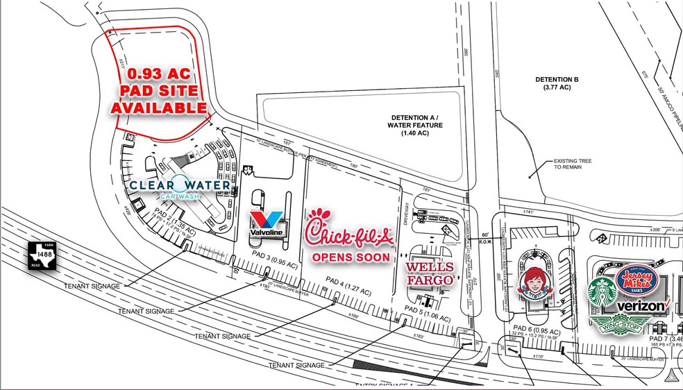 More Photos Of 1 Heritage Cir, Magnolia Land For Lease