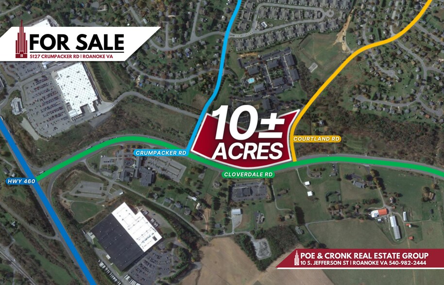 Primary Photo Of 5127 Crumpacker Dr, Roanoke Land For Sale