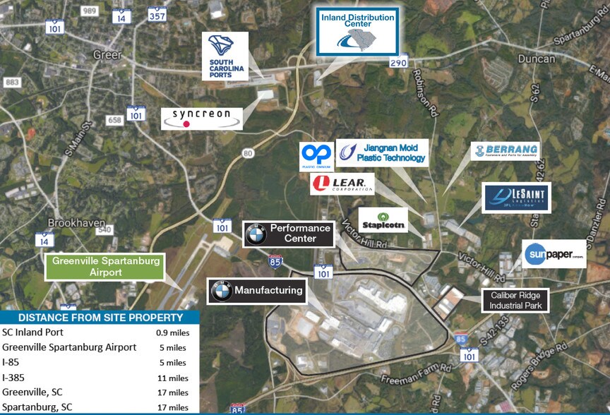 More Photos Of 564 Gilliam Rd, Greer Warehouse For Lease