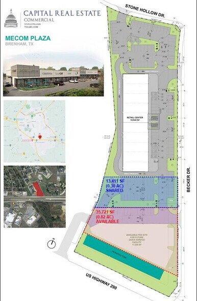 More Photos Of 2600 Becker Dr, Brenham Land For Sale