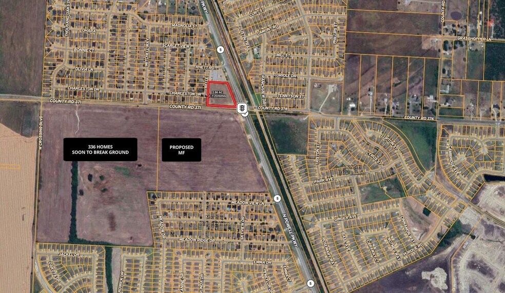 More Photos Of NWC State Highway 5 & CR 371, Anna Land For Sale