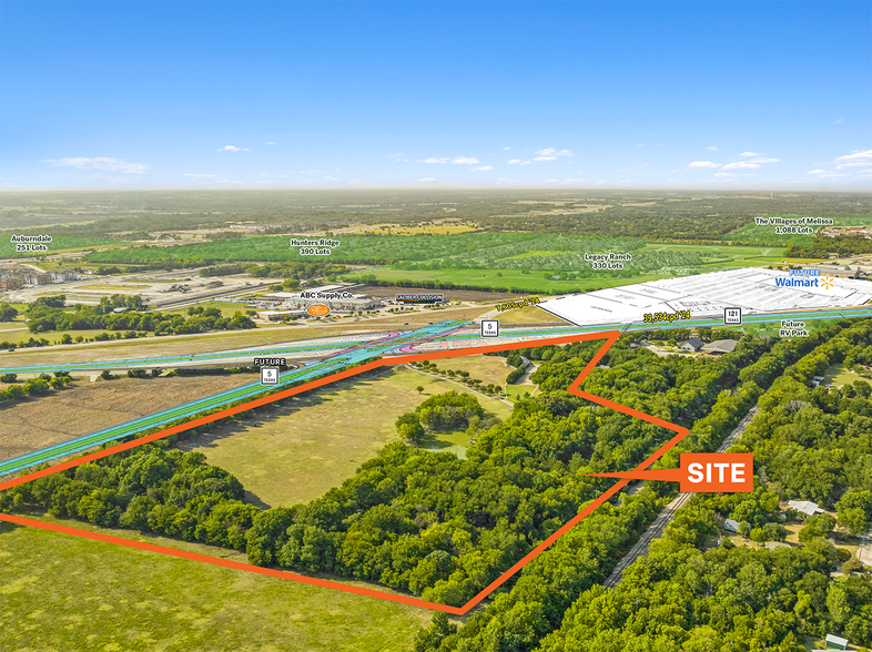 Primary Photo Of SEC State Highway 5 & Highway 121, Melissa Land For Sale