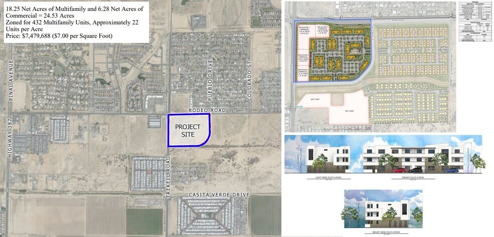 More Photos Of SEC N Trekell Rd and E Rodeo Rd, Casa Grande Land For Sale