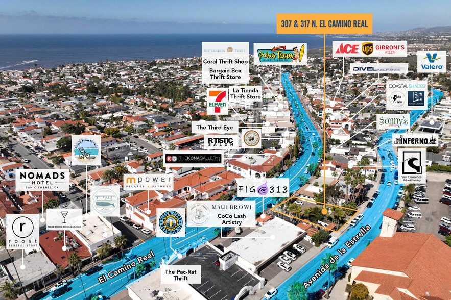 More Photos Of 317 N El Camino Real, San Clemente Storefront For Sale
