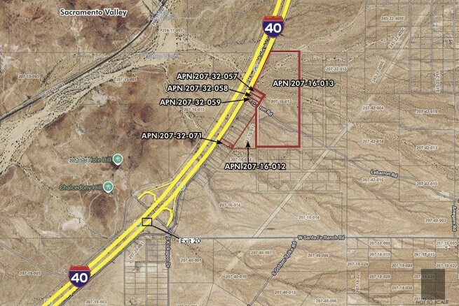 Primary Photo Of Frontage Rd, Yucca Land For Sale