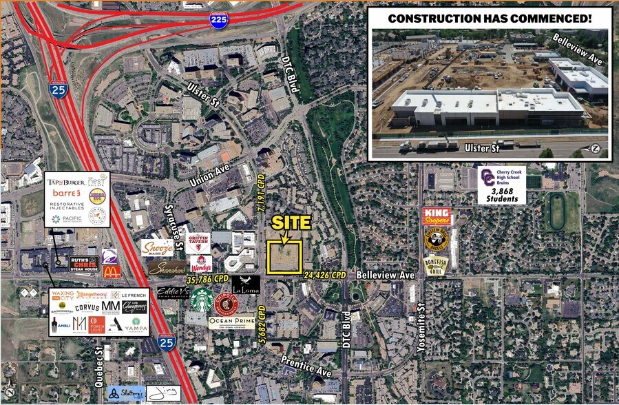 More Photos Of 8101 E Belleview Ave, Denver General Retail For Lease