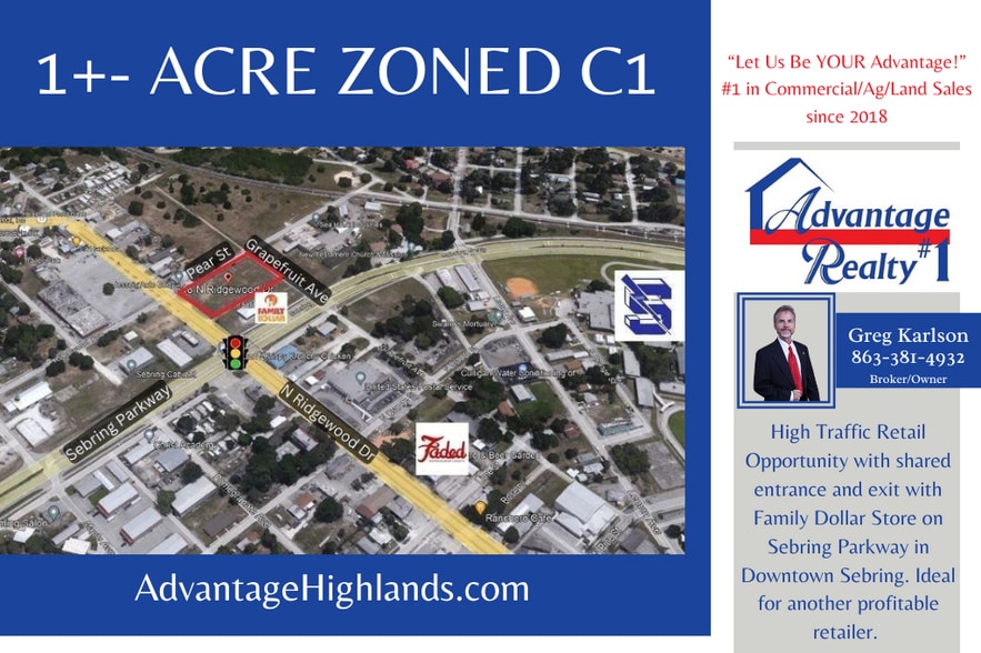 Primary Photo Of 648 N Ridgewood Dr, Sebring Land For Sale