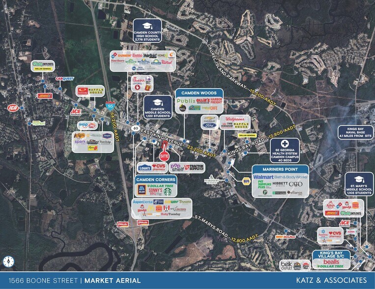 More Photos Of 1566 Boone St, Kingsland Land For Lease