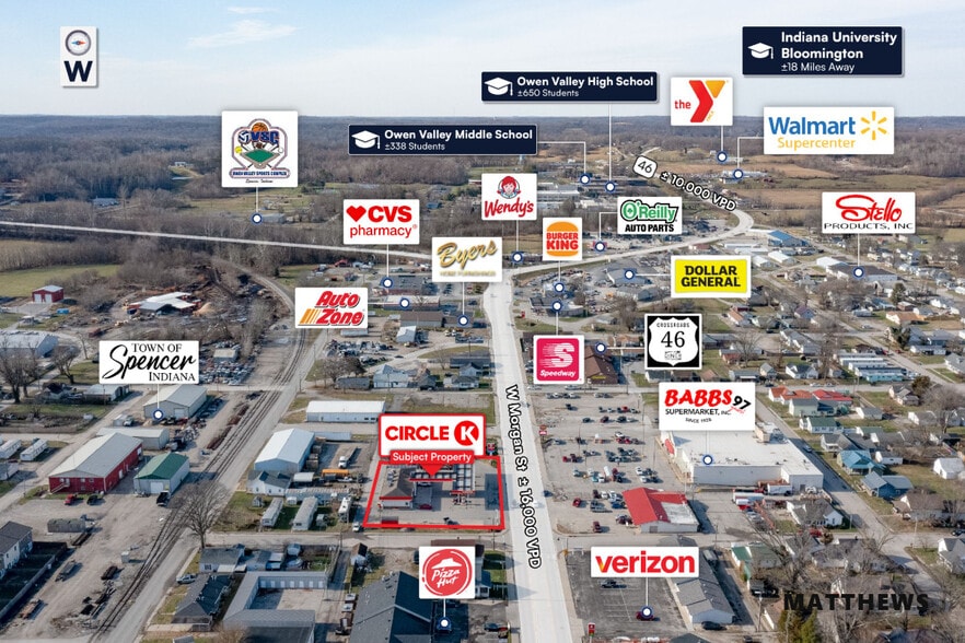 More Photos Of 404 W Morgan St, Spencer Convenience Store For Sale