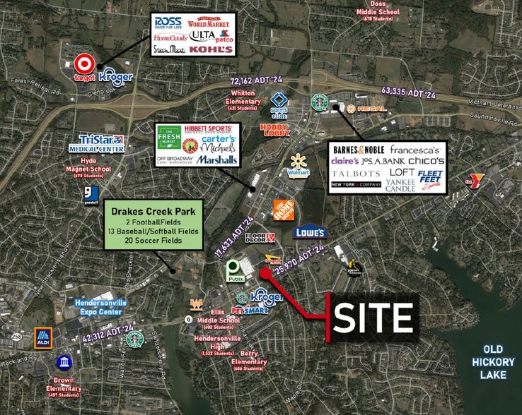 More Photos Of 268 E Main St, Hendersonville General Retail For Sale