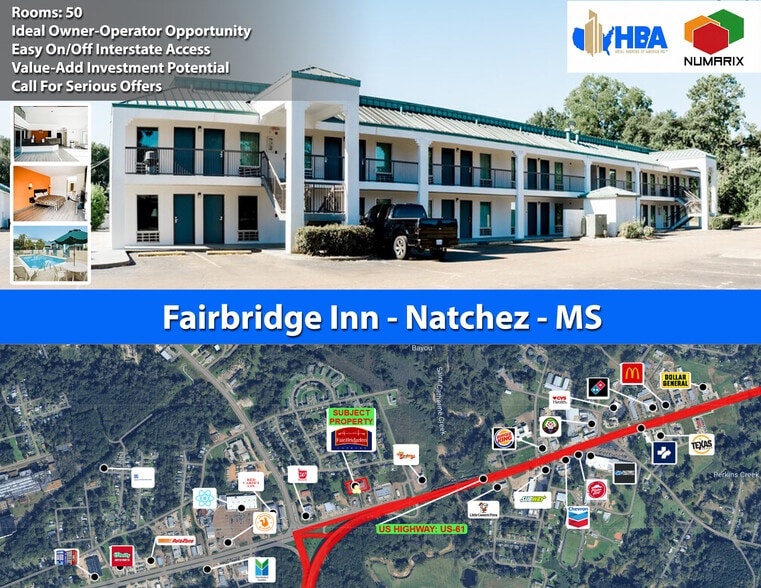 Primary Photo Of 337 Devereaux Dr, Natchez Hotel For Sale