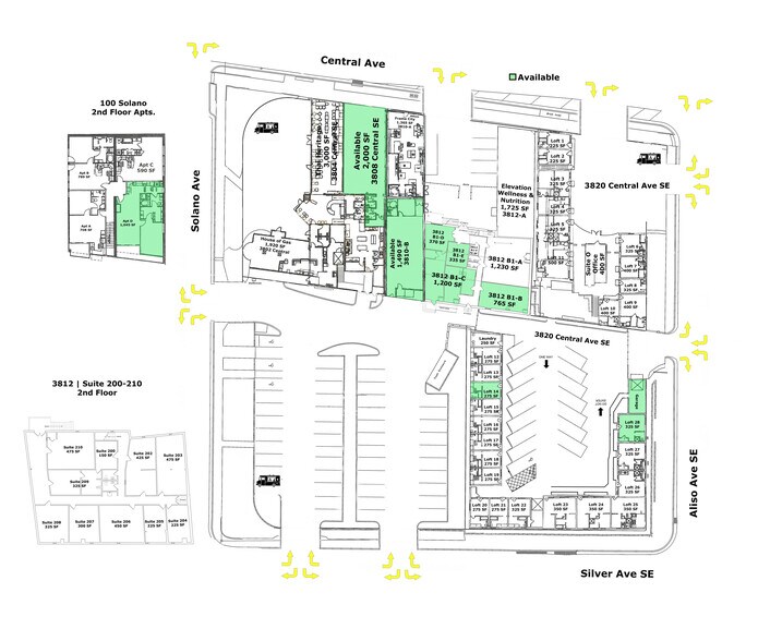 More Photos Of 3804-3810 Central Ave SE, Albuquerque Storefront Retail Residential For Lease