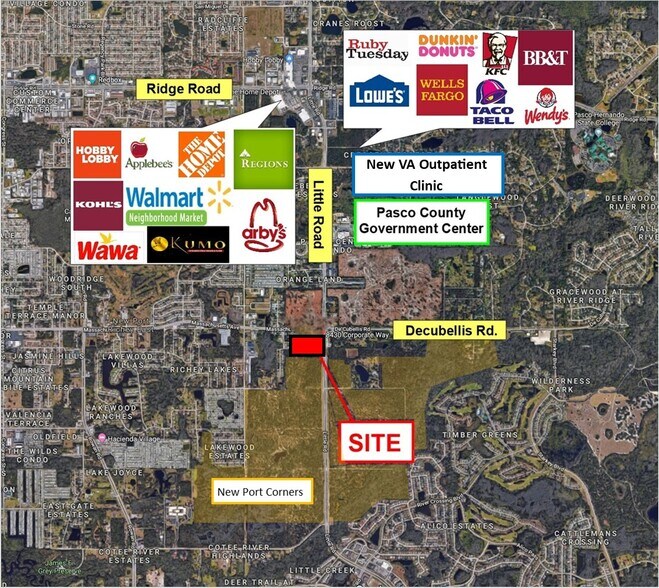 More Photos Of 8430 Corporate Way, New Port Richey Land For Sale
