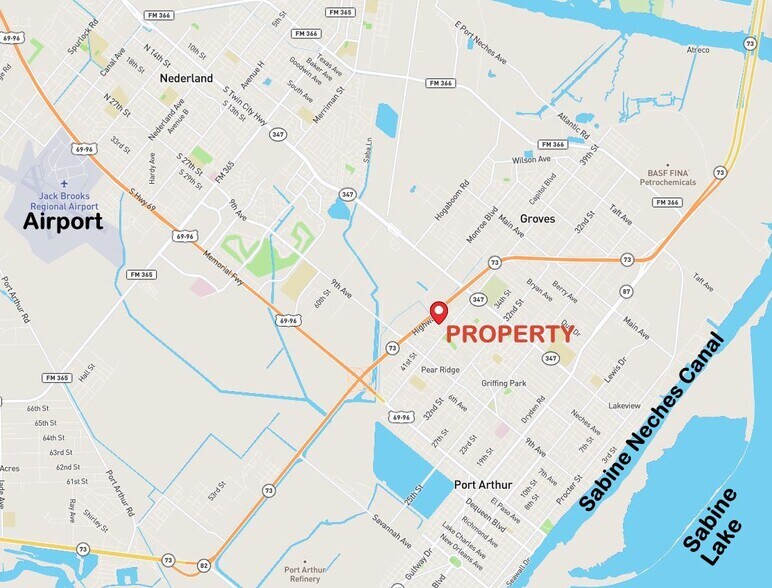 More Photos Of 4400 Texas 73 Access Rd, Port Arthur Land For Sale