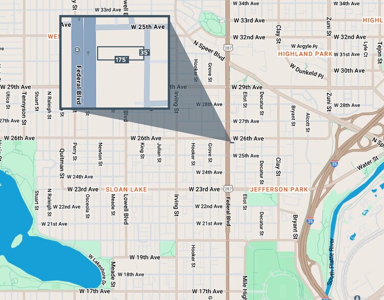 More Photos Of 2438 Federal Blvd, Denver Land For Sale