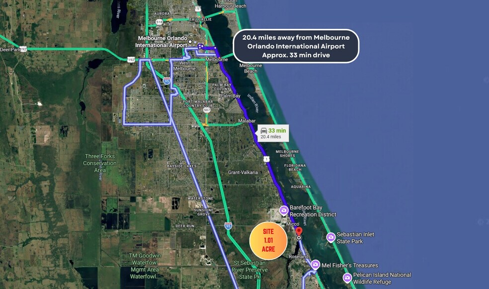 More Photos Of 9250 US Highway 1, Sebastian Land For Sale