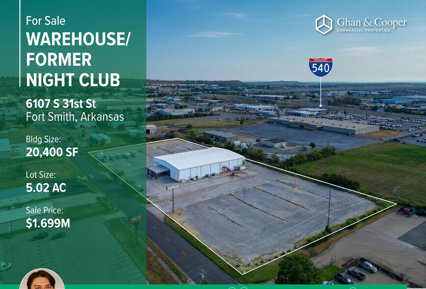 More Photos Of 6107 S 31st St, Fort Smith Warehouse For Sale