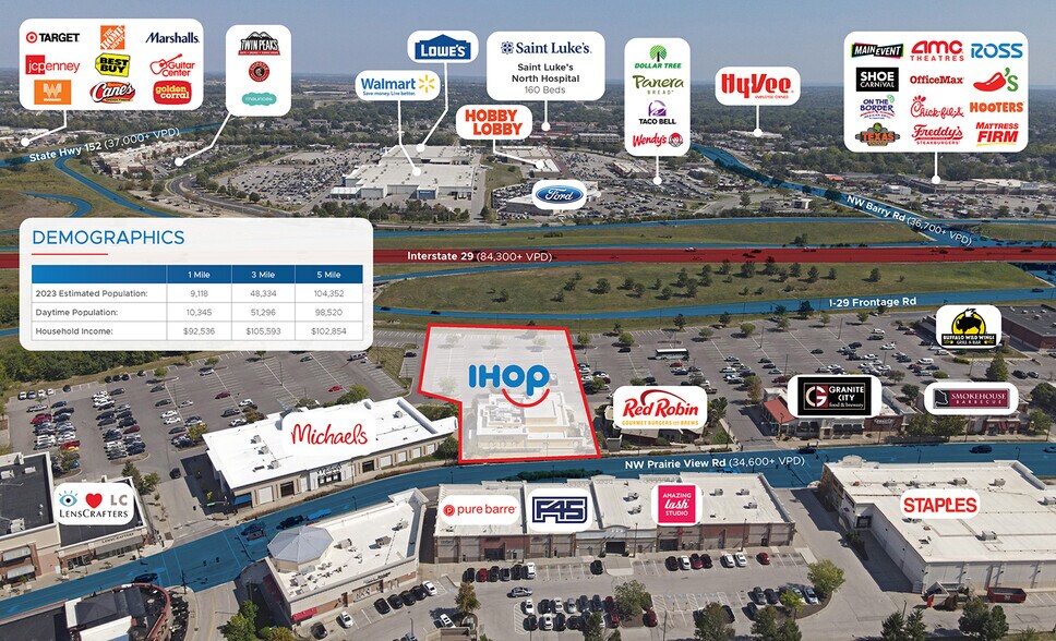 More Photos Of 8541 NW Prairie View Rd, Kansas City Restaurant For Lease