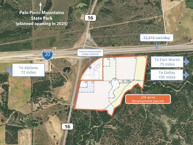 Primary Photo Of I-20 & Hwy 16, Strawn Land For Sale