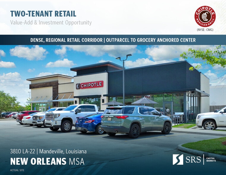 Primary Photo Of 3810 LA-22, Mandeville Freestanding For Sale