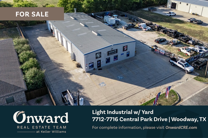 Primary Photo Of 7712 Central Park Dr, Woodway Auto Repair For Sale