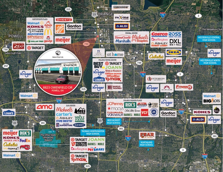 More Photos Of 8823 Owenfield Dr, Powell Restaurant For Sale